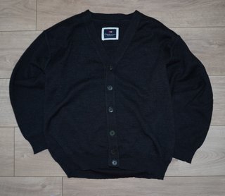 Cárdigan Commander Negro Talla M