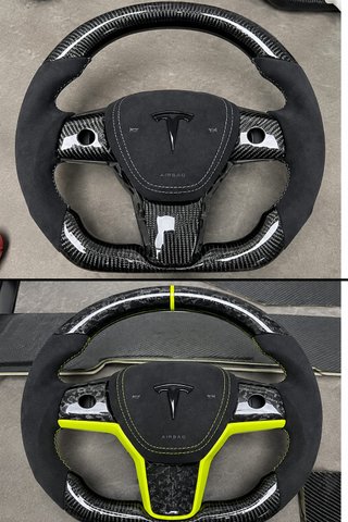Volante deportivo para Tesla