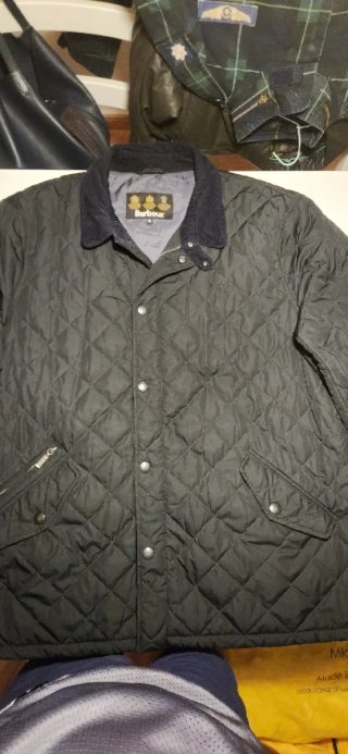 Barbour Acolchafa Azul