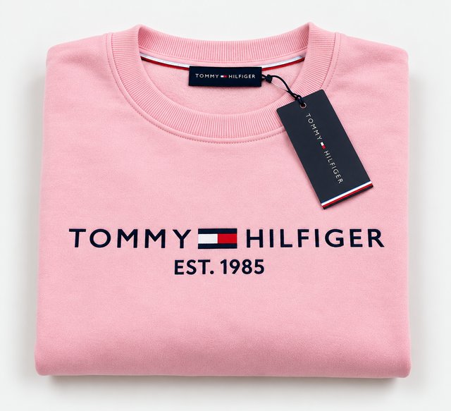 Sudadera Tommy Hilfiger Rosa Est. 1985