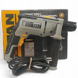 TALADRO PERCUTOR TITAN TTB877DRH 600W + CAJA