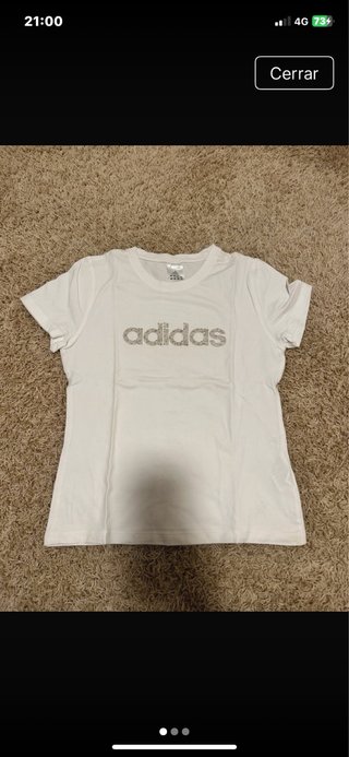 Camiseta Adidas Blanca
