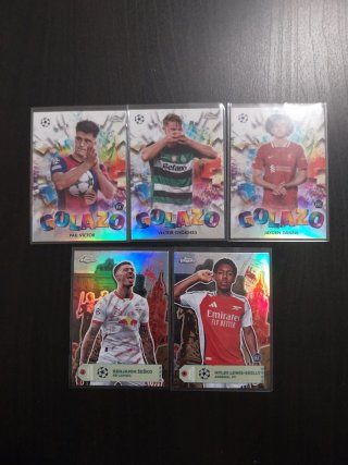 Pack 5 cartas Topps