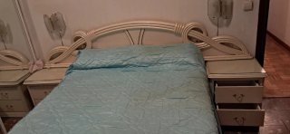 Dormitorio de matrimonio con cabecero