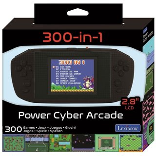 Consola arcade portátil Lexibook 300 juegos