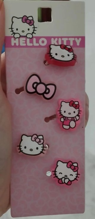 Set de 5 Anillos Hello Kitty