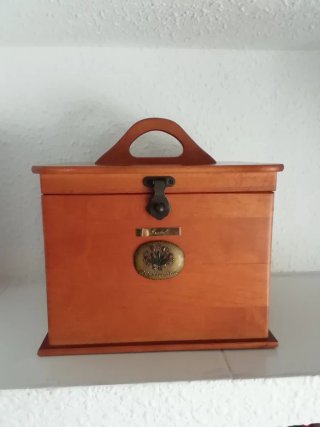 Joyero de Madera con Asa