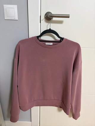 Sudadera Stradivarius Rosa