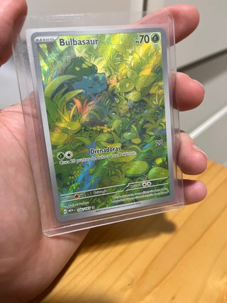 Carta Pokémon Bulbasaur 166/165