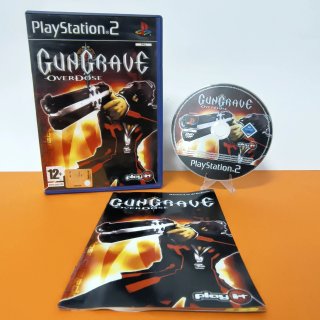 GUNGRAVE OVERDOSE PS2 PLAYSTATION 2 PAL ITALIANO