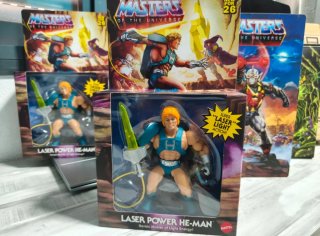 Figura Laser Power He-Man Masters of the Universe