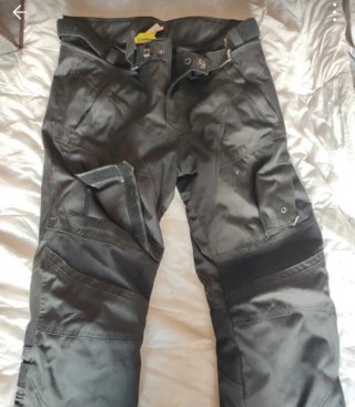 Pantalones de moto Lovo negros