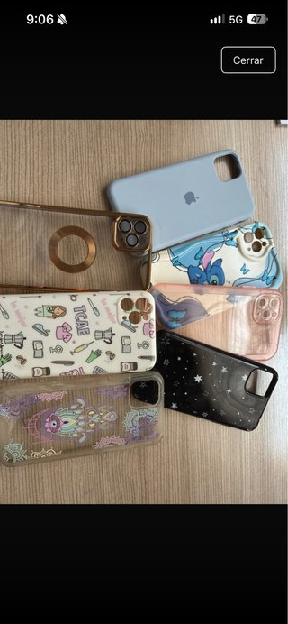 Lote de 6 Fundas para iPhone 11 Pro Max