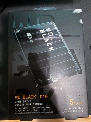 Disco Duro Externo WD_BLACK P10 5TB
