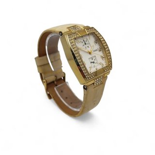 RELOJ GUESS W14525L1   PEDRERIA ESFERA CORREA BEIGE