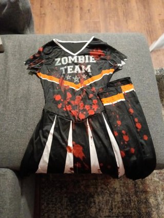 Disfraz de Animadora Zombie Talla S