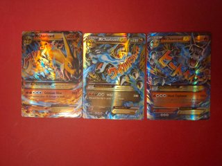 3 Cartas Pokémon M Charizard EX
