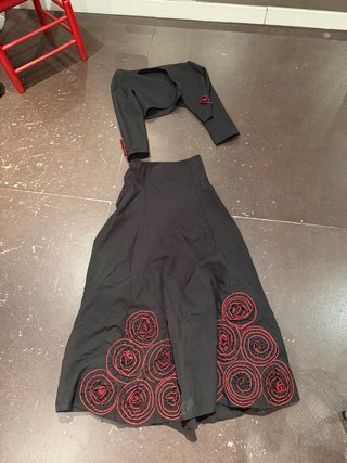 Conjunto Flamenco Falda y Torera