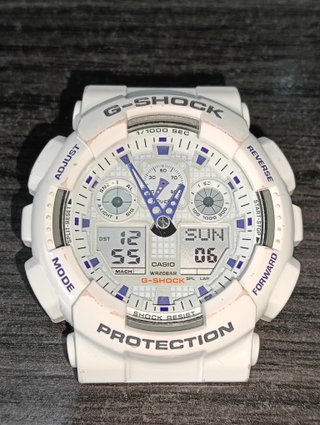 RELOJ CASIO G-SHOCK GA-100A-7A ORIGINAL UN CLASICO