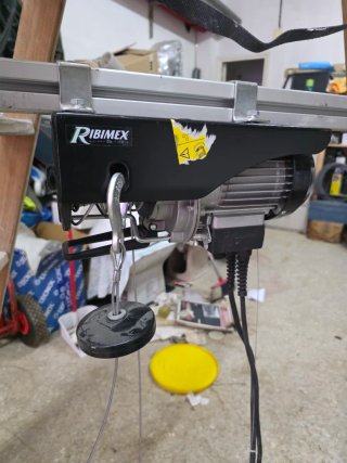 Cabestrante Eléctrico Ribimex