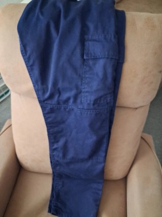 Pantalones de trabajo azules
