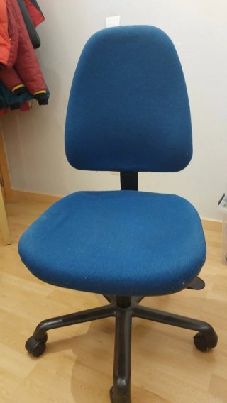 Silla de escritorio azul