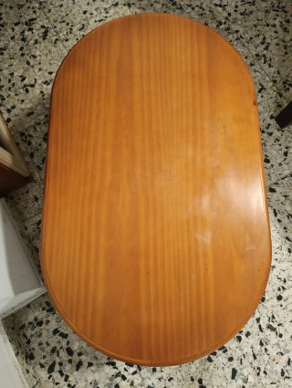 Mesa Baja de Madera Maciza