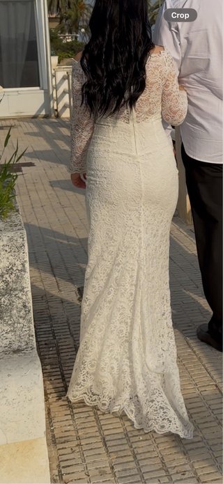 Vestido de novia de encaje