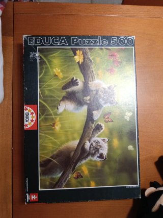 Puzzle Educa 500 piezas Linces