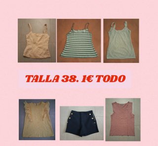 Talla 38. 1€ todo