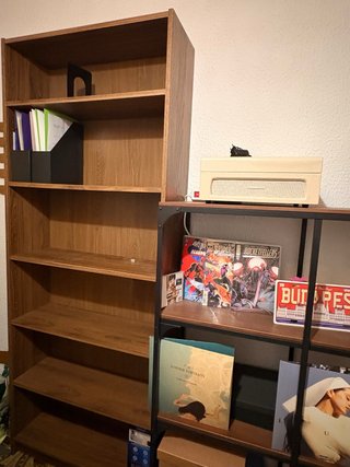 Pack de 3 estanterías de madera