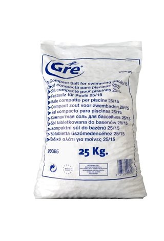 Gre Sal Compacta para Cloradores Salinos 25 Kg