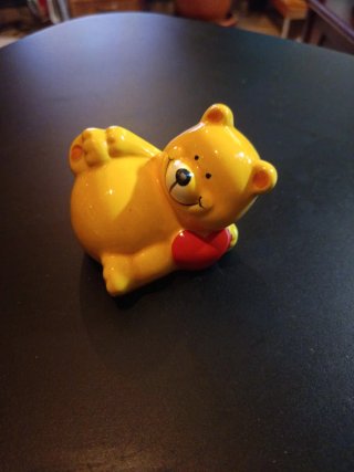 Figurita de Porcelana Osito
