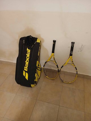 Lote Babolat: Raquetero y 2 Raquetas Pure Aero