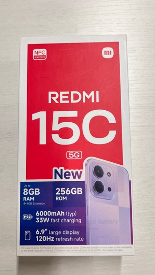 Xiaomi Redmi 15C 256GB sin estrenar
