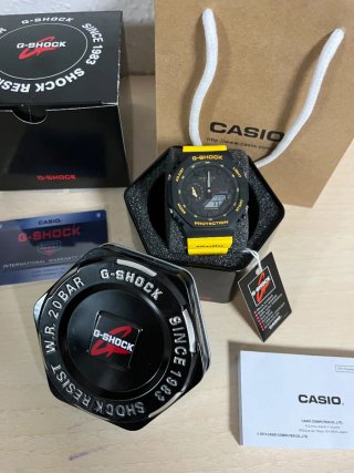 Reloj Casio G-Shock Negro y Amarillo