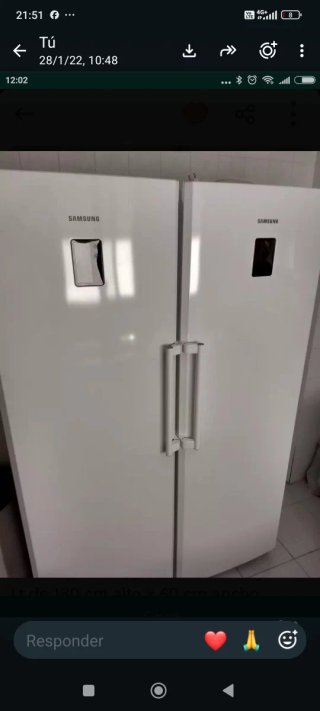 Nevera y Congelador Samsung