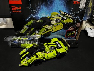 Coche de construcción 2 en 1