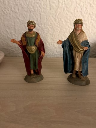 2 Figuras de Belén Oliver Durexina Entelada