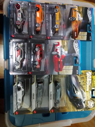Lote 7 Coches Hot Wheels Fast & Furious