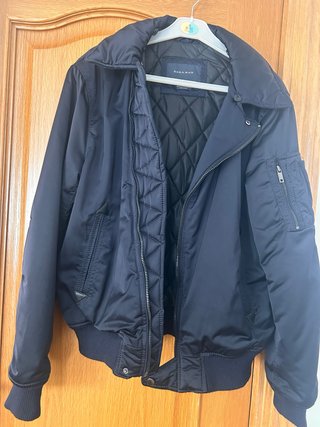 Cazadora bomber Zara azul talla L