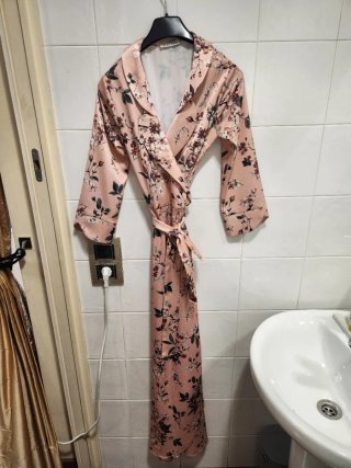 Vestido Cruzado Estampado