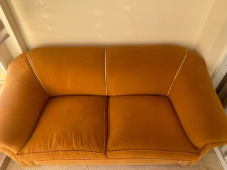 Sofá Cama Amarillo