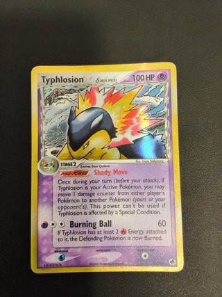 Carta Pokémon Typhlosion Delta Species RH 17/101