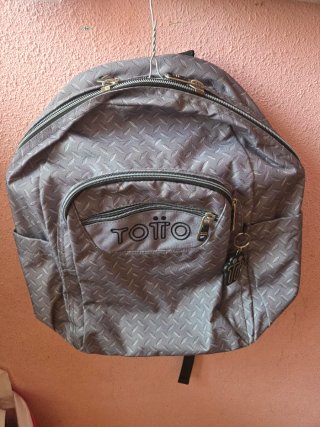 Mochila Totto Gris
