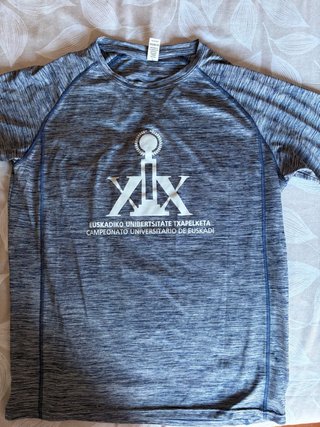 Camiseta Técnica Deportiva Gris