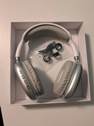 Cascos Inalámbricos Blancos
