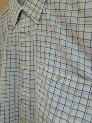 Camisa Massimo Dutti cuadros azules