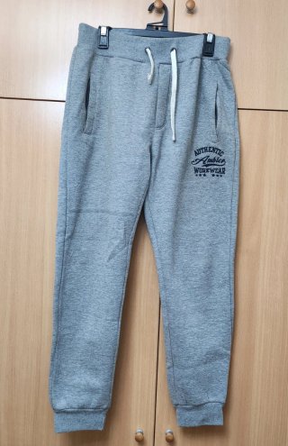 Pantalón Chándal Jogger Gris T. L estilo vintage