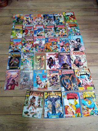 Lote comics Conan